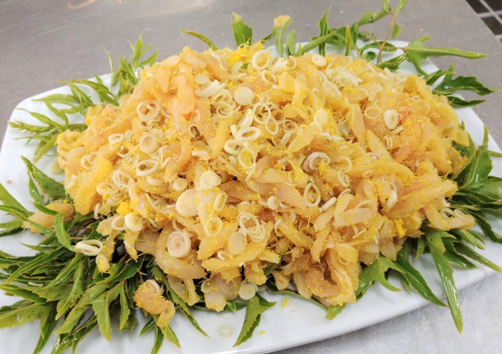 Gỏi nhệch Thái Bình